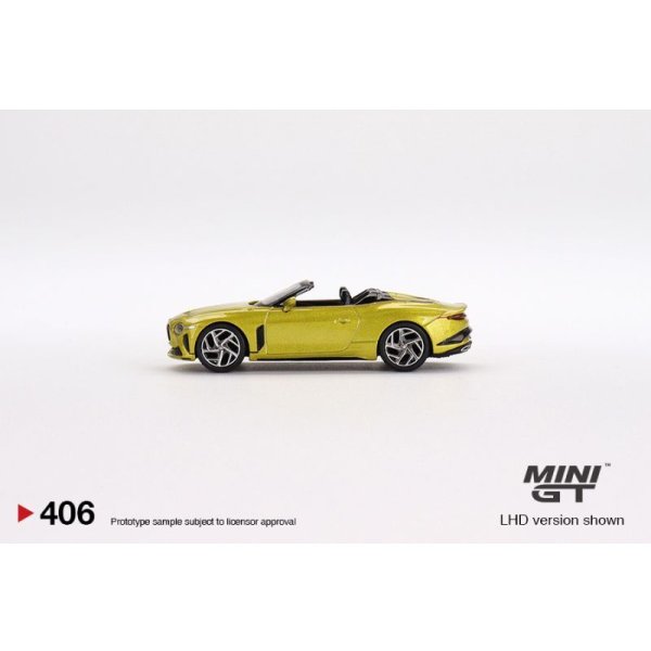 画像4: MINI GT 1/64 Bentley Mulliner Bacalar Yellow Flame (LHD)