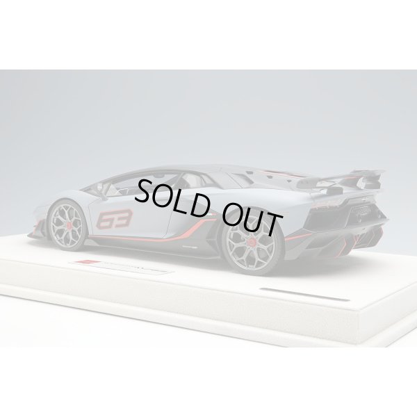 画像3: EIDOLON 1/18 Lamborghini Aventador SVJ 63 2018 Grigio Aqueso Limited 63 pcs.