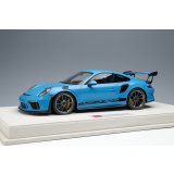 EIDOLON 1/18 Porsche 911 (991.2) GT3 RS 2018 Miami Blue