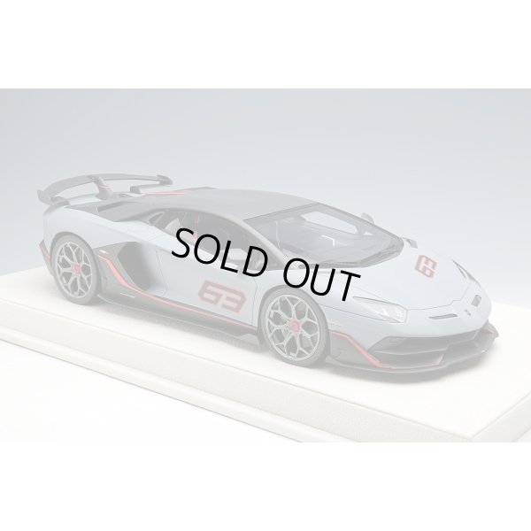 画像5: EIDOLON 1/18 Lamborghini Aventador SVJ 63 2018 Grigio Aqueso Limited 63 pcs.