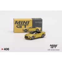 MINI GT 1/64 Bentley Mulliner Bacalar Yellow Flame (LHD)