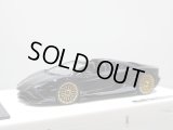 EIDOLON 1/43 Lamborghini Aventador LP780-4 Ultimae Roadster 2021 (Dianthus Wheel) Black Limited 60 pcs.