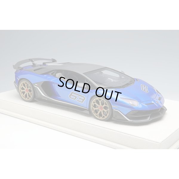 画像5: EIDOLON 1/18 Lamborghini Aventador SVJ 63 2018 Blue Neissance Limited 63 pcs.