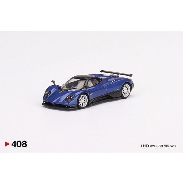 画像1: MINI GT 1/64 Pagani Zonda F Argentina Blue (LHD)