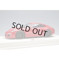 EIDOLON 1/18 Porsche 911 (991) Carrera 4 GTS 2014 Carmine Red Limited 50 pcs.