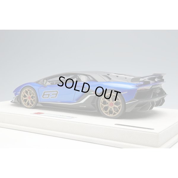 画像3: EIDOLON 1/18 Lamborghini Aventador SVJ 63 2018 Blue Neissance Limited 63 pcs.