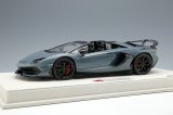 EIDOLON 1/18 Lamborghini Aventador SVJ Roadster 2019 (Leirion wheel) Grigio Terrestre Limited 30 pcs.