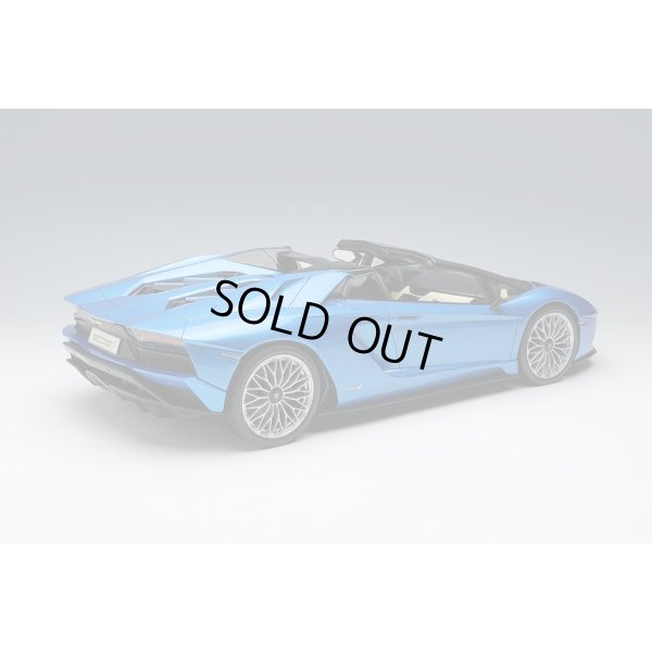 画像4: EIDOLON 1/18 Lamborghini Aventador S Roadster 2017 Blue Aegir Limited 80 pcs.