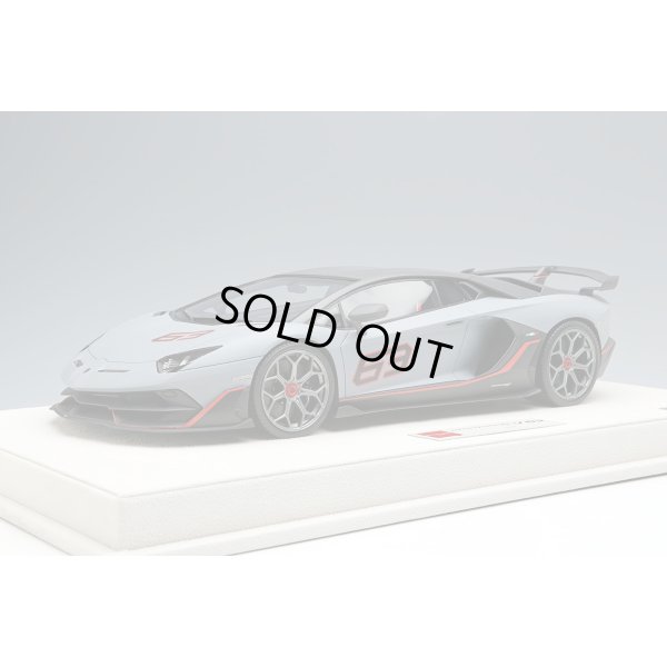 画像2: EIDOLON 1/18 Lamborghini Aventador SVJ 63 2018 Grigio Aqueso Limited 63 pcs.