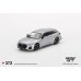 画像2: MINI GT 1/64 Audi RS 6 Avant Carbon Black Edition Floret Silver (LHD) (2)