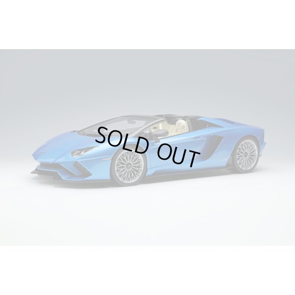 画像2: EIDOLON 1/18 Lamborghini Aventador S Roadster 2017 Blue Aegir Limited 80 pcs.