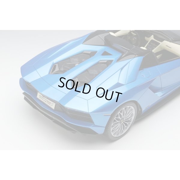 画像8: EIDOLON 1/18 Lamborghini Aventador S Roadster 2017 Blue Aegir Limited 80 pcs.