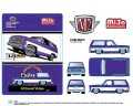 M2 Machines 1/64 1973 Chevrolet K5 Blazer Violet / White