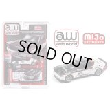 auto world 1/64 2019 Dodge Challenger SRT Hellcat YOKOHAMA ADVAN White/Black