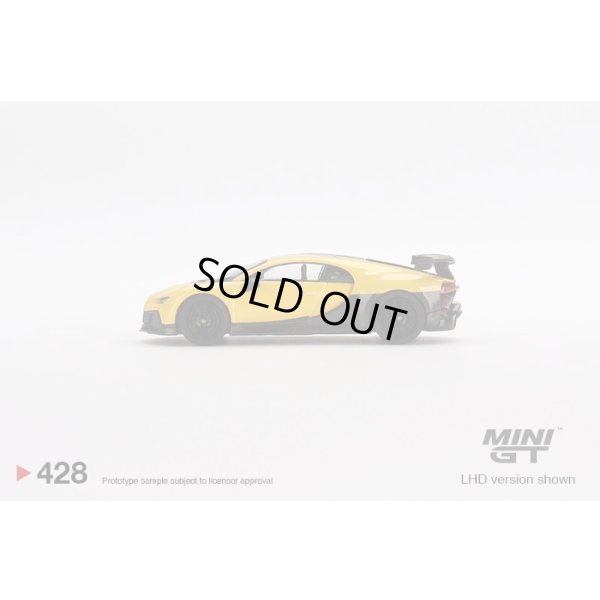 画像4: MINI GT 1/64 Bugatti Chiron Pursport Yellow (LHD)