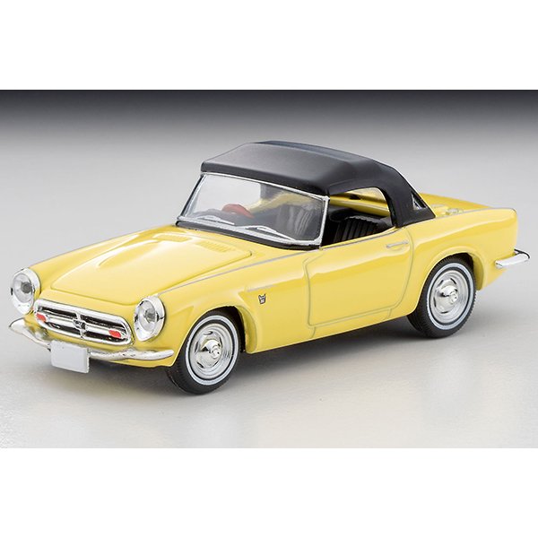 画像1: TOMYTEC 1/64 Limited Vintage Honda S800 Closed Top (Yellow)