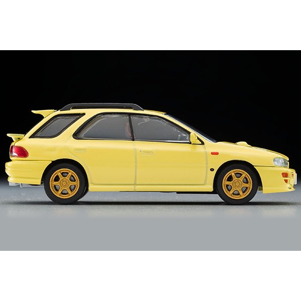 画像4: TOMYTEC 1/64 Limited Vintage NEO Impreza Pure Sports Wagon WRX STi Ver.VI (Yellow) '99