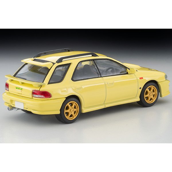 画像2: TOMYTEC 1/64 Limited Vintage NEO Impreza Pure Sports Wagon WRX STi Ver.VI (Yellow) '99