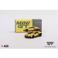 MINI GT 1/64 Bugatti Chiron Pursport Yellow (LHD)