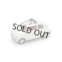 Brumm 1/43 Fiat 500L 1968-72 Open Roof Oral White