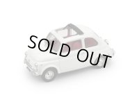 Brumm 1/43 Fiat 500L 1968-72 Open Roof Oral White