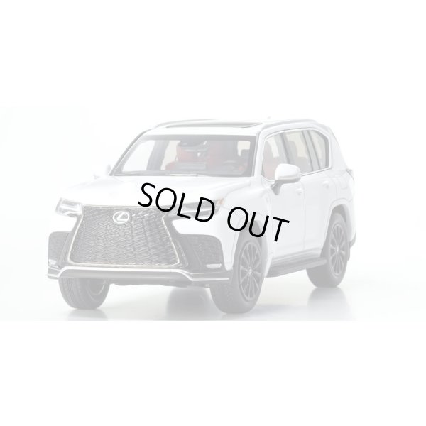 画像10: Kyosho Original 1/43 Lexus LX 600 F SPORT (White Nova GF/輸出専用車LHD)