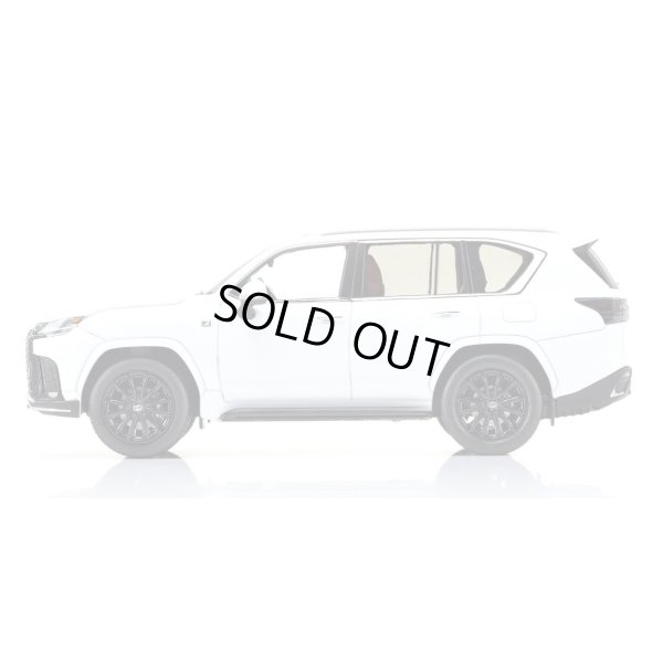 画像3: Kyosho Original 1/43 Lexus LX 600 F SPORT (White Nova GF/輸出専用車LHD)