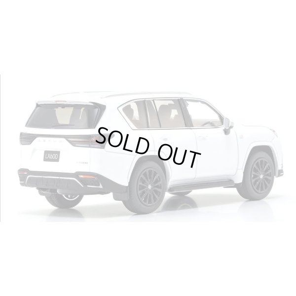 画像2: Kyosho Original 1/43 Lexus LX 600 F SPORT (White Nova GF/輸出専用車LHD)