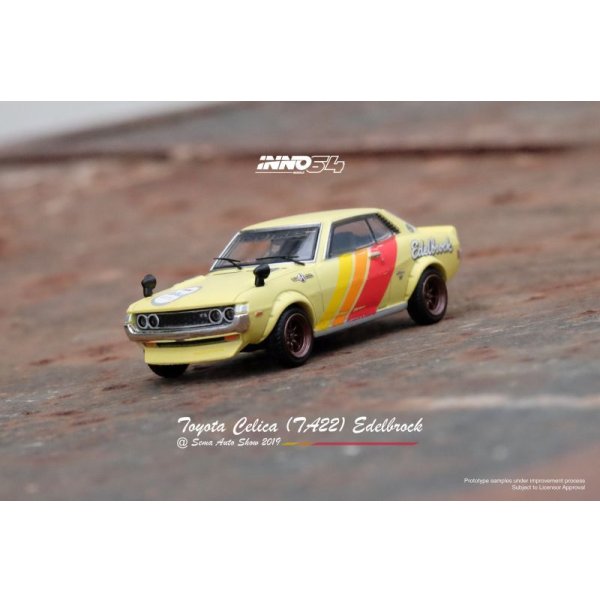 画像3: INNO Models 1/64 Toyota Celica 1600GT (TA22) "EDELBROCK" SEMA Show 2019