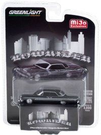 GREEN Light 1/64 1964 Chevrolet Impala Lowrider Black 北米限定