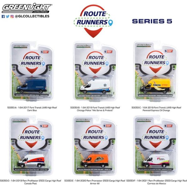 画像8: GREEN Light 1/64 Route Runners Series 5