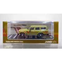 INNO Models 1/64 Toyota Land Cruiser FJ60 Olive Green