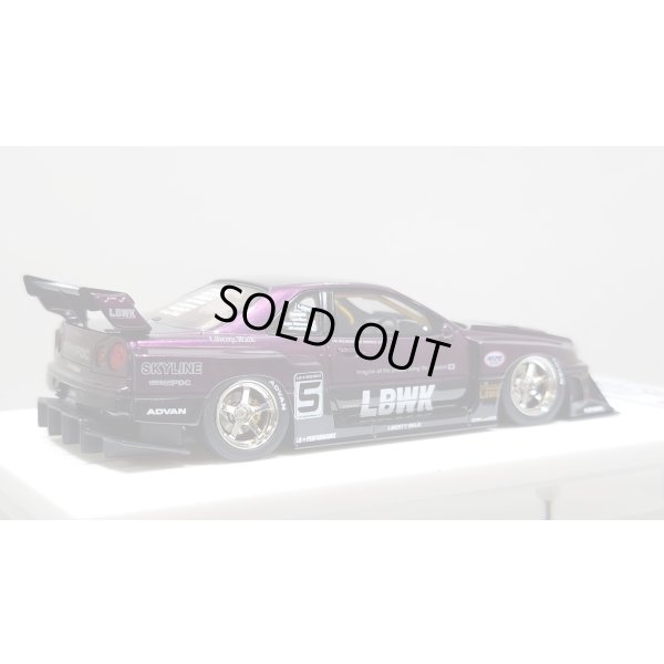 画像7: EIDOLON 1/43 LB-ER34 Super Silhouette SKYLINE Alba Cielo / Black Tow-tone color Limited 35 pcs.