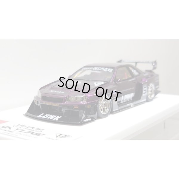 画像9: EIDOLON 1/43 LB-ER34 Super Silhouette SKYLINE Alba Cielo / Black Tow-tone color Limited 35 pcs.