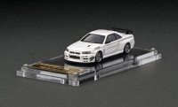 ignition model 1/64 Nissan Skyline GT-R Mine's (R34) White
