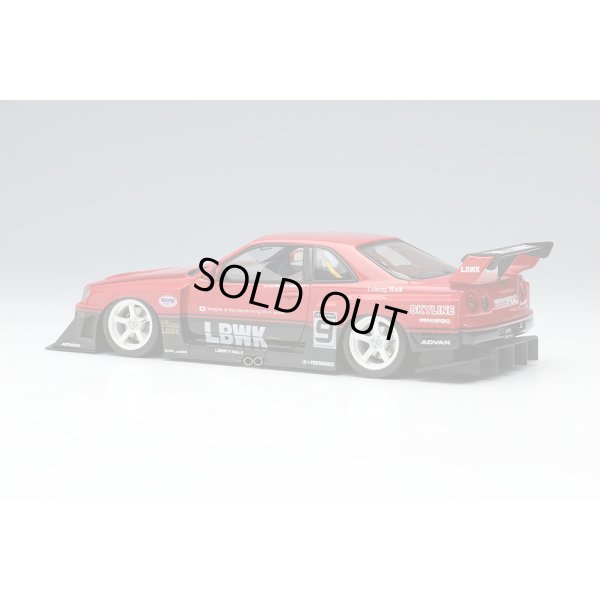 画像3: EIDOLON 1/43 LB-ER34 Super Silhouette SKYLINE (White Wheel)