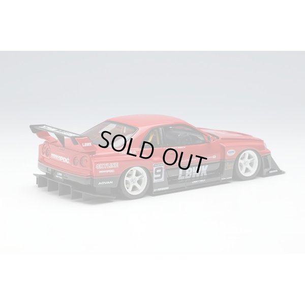画像4: EIDOLON 1/43 LB-ER34 Super Silhouette SKYLINE (White Wheel)