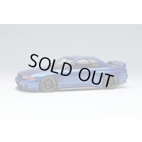 EIDOLON 1/43 Garage Active Skyline GT-R Wide body (RC-VI Wheel) Bayside Blue