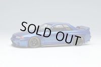 EIDOLON 1/43 Garage Active Skyline GT-R Wide body (RC-VI Wheel) Bayside Blue