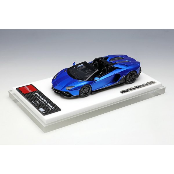 画像12: EIDOLON 1/43 Lamborghini Aventador LP780-4 Ultimae Roadster 2021 (Dianthus Wheel) Blue Egeus Limited 60 pcs.