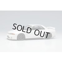 EIDOLON 1/43 Garage Active Skyline GT-R Wide body (RC-VI Wheel) Pearl White