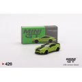 MINI GT 1/64 LB WORKS Ford Mustang Glover Lime (RHD)