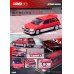 画像4: INNO Models 1/64 Honda Civic Si E-AT Red/Silver (4)