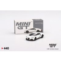 MINI GT 1/64 Bugatti Chiron Super Sport White (LHD)