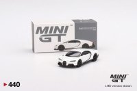 MINI GT 1/64 Bugatti Chiron Super Sport White (LHD)