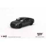 MINI GT 1/64 Bentley Continental GT Speed 2022 Anthracite Satin (LHD)