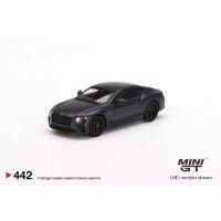 MINI GT 1/64 Bentley Continental GT Speed 2022 Anthracite Satin (LHD)