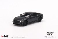MINI GT 1/64 Bentley Continental GT Speed 2022 Anthracite Satin (LHD)