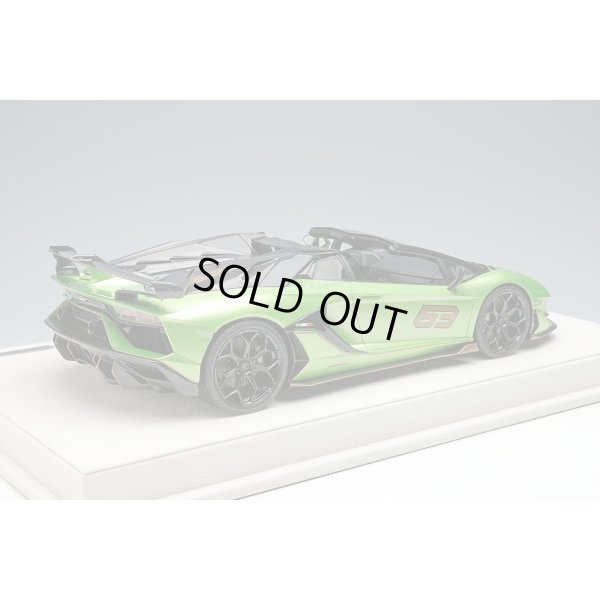 画像4: EIDOLON 1/18 Lamborghini Aventador SVJ 63 Roadster 2019 Verde Itaca Limited 63 pcs.