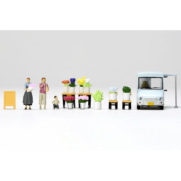 画像5: TOMYTEC 1/64 Diorama Collection 64 # Car Snap 17a Flower Shop